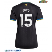 Maglie da calcio Manchester United Leny Yoro #15 Terza Maglia Femminile 2025-26 Manica Corta